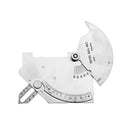 Machifit 50mm Stainless Steel Welding Gauge Bridge Cam Gauge Test Ulnar Welder Inspection Gage