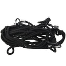 Black Bungee Motorcycle Helmet Cargo Net 6 Hooks Luggage/Package Cargo Net