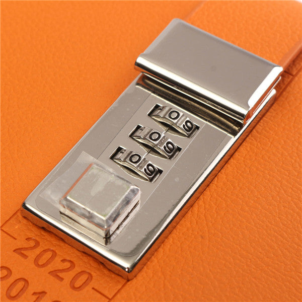 Leather Diaries Journal Notebook Secret Diary With Lock Password Lined