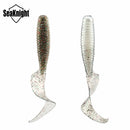 SeaKnight SL008 6pcs/lot 3.6g 70mm/2.7in Wobbler Soft Fishing Lure Maggots Worm Bass Drongo Lures