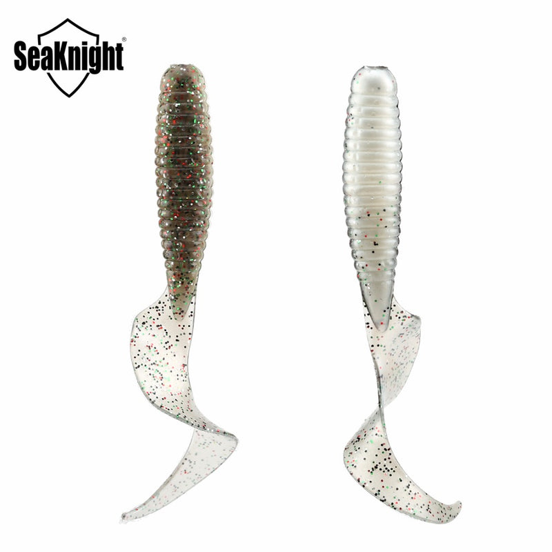 SeaKnight SL008 6pcs/lot 3.6g 70mm/2.7in Wobbler Soft Fishing Lure Maggots Worm Bass Drongo Lures