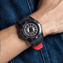 RUIMAS 549 Hollow Design Silicone Sport Men Watch Fashionable Quartz Watches