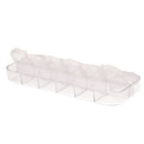 12-Compartment Empty Storage Case Box for Nail Art Glitter Rhinestones Craf U9L4