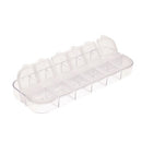 12-Compartment Empty Storage Case Box for Nail Art Glitter Rhinestones Craf U9L4