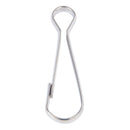 20 x Metal Lanyard Snap Spring Clips Hooks Findings DIY 1.5x0.47"