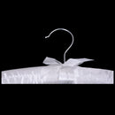 5Pcs Luxury Satin-Padded Children's Clothes Kids' Cloth Hook Hanger Wardrob C5Y4