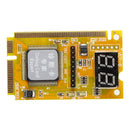 Diagnostic Post Card USB Mini PCI-E PCI LPC PC Analyzer Tester O5K5