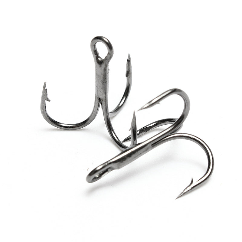 ZANLURE 100 Pcs Fishing Hook 0.7/1.1mm Diameter Sharpened Fishing Jig Fishing Tackle