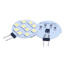 5 x G4 Pure White 10 5050 SMD LED Marine Boat Spot Light Lamp Bulb DC 12V