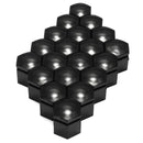 20pcs 17mm Plastic Caps Bolts Cover Protector Nuts Alloy Wheel For Vauxhall Opel