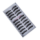 10 Pairs Soft False Eyelash Eyelashes Eye Lashes Makeup Long Thick Brand Ne