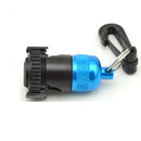 KEEP DIVING HC-905 Aluminum Alloy+Stainless Steel Diving BCD Breath Regulator Tube Clamp Magnetic Quick Shackle Diving Accessories