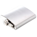 Stainless Steel 6oz Hip Flask Screw Cap for Whisky Alcohol D7K9