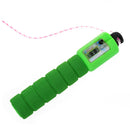 Training Exercise Nonslip Grip Counter Skipping Jumping Rope Green 2.5M