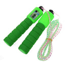 Training Exercise Nonslip Grip Counter Skipping Jumping Rope Green 2.5M