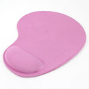 Pink Silicone Gel Wrist Comfort Rest Mouse Pad Mat for Laptop Desktop P8E8
