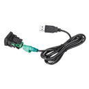 USB Switch Button Adapter Cable Socket For VW Volkswagen CD Player Radio