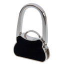 Hang Hook Handbag Rhinestones Metal Deco 55x45x15mm M9S1