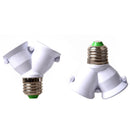 2x E27 Adapter E27 to Dual Vis Bayonet Converter B1U2