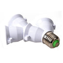 2x E27 Adapter E27 to Dual Vis Bayonet Converter B1U2