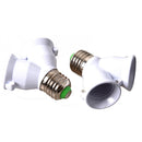 2x E27 Adapter E27 to Dual Vis Bayonet Converter B1U2