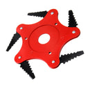Upgrade 5 Sawtooth Steel Blades Trimmer Head Lawn Mower Grass Weed Eater Brush Cutter