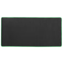 600x300x2mm Black Anti-Slip Natural Rubber Cloth Office Keyboard Mouse Pad