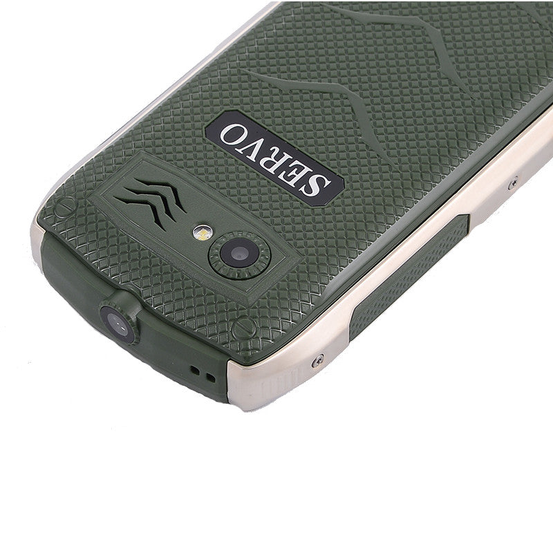 Servo H8 3000mAh 2.8-inch HD Large Screen 4 SIM Cards Power Bank Outdooors Mobile Phone