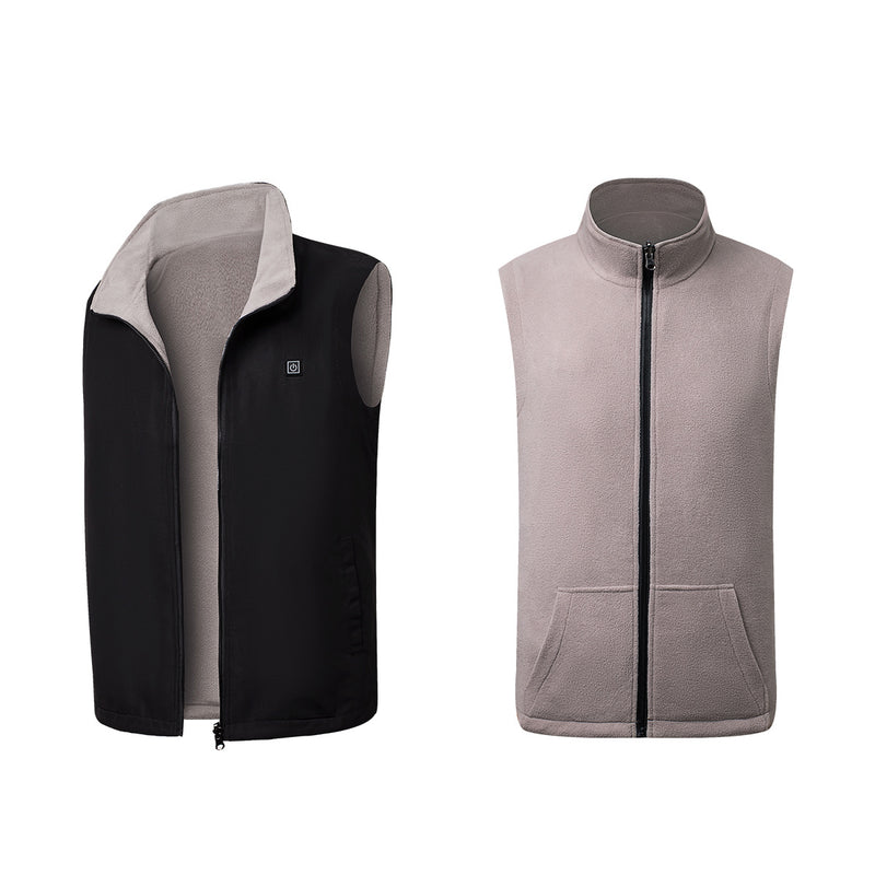 Electric USB Winter Heated Vest Men Women Heating Jacket Winter Body Warmer