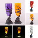 Halloween Luminous LED Cup Skull Claw Skeleton Night Light Party Scary Prop Decorations