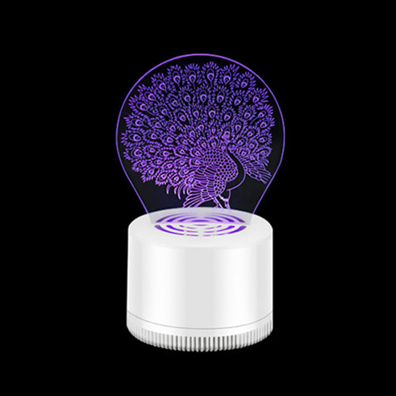 5V 3W USB Electronic Power Mosquito Insect Killer Lamp No Smell Mute Indoor Repellent Trap