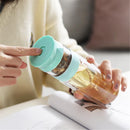 280ml Double Wall Glass Creative Water Tea Separation Bottle Cup Mug Steel Free With Filter