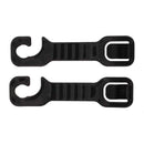 Black Plastic Pot Hooks for Car Seat Headrest Backrest