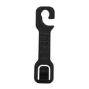 Black Plastic Pot Hooks for Car Seat Headrest Backrest