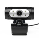 GINWFEIY USB Laptop Camera 360-degree 720P HD Resolution With Microphone For Notebook