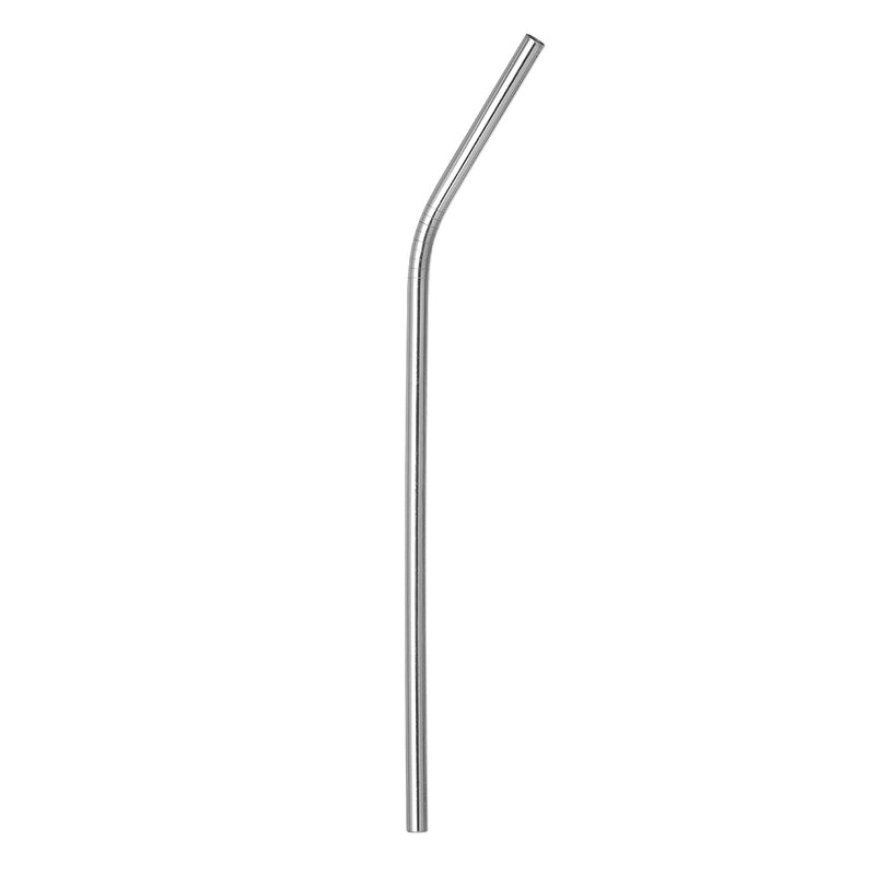 10Pcs Reusable Stainless Steel Straws Multi Colored Metal Straw with Cleaning Brushes