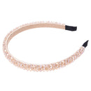 15 mm crystal beaded hair bands hair accessories hair band for ladies Vint P5X7