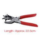 Honana WX-B2 Multi-function Portable Puncher Carbon Steel & PVC Red Belt Hole Puncher