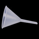 90 mm plastic Transparent funnel for kitchen / lab / garage / car fluids F9F2