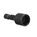 BROPPE 10Pcs 1/4 Inch Hex Shank Power Nut Driver Drill Bit Set Metric Socket Wrench Screw Screwdriver