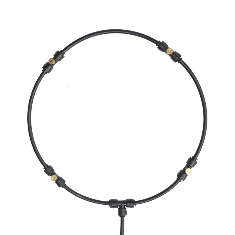 6m Outdoor Cool Patio Misting System Fan Cooler Water Mist Gardenhouse Sprayer Hot