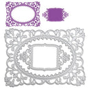 Flower Border Metal DIY Cutting Dies Scrapbook Album Paper Card Embossing Craft