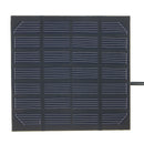 Water Garden Patio 1.2W Solar Panel Pool Bird Bath Fountain Water Pump with 4 Nozzles