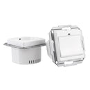 WiFi Smart Light Wall Switch Socket Outlet + 1 Gang Push Button Switch DE EU Smart Life Tuya Wireless Remote Control Work with Alexa Google Home