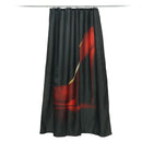 High Red Heels Black Waterproof Bathroom Shower Curtain Liner Polyester Fabric Bathroom Curtain & 12 Hooks