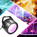 ARILUX AC90-240V 10W RGB UV LED Stage Light Remote Control Sound-activated Par Lamp for Christmas