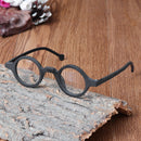 38mm Vintage Small Round Eyeglass Frames Acetate Rx-able Spectacles Glasses Frame