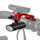 WEST BIKING 650LM 6Modes USB Rechargeable Bicycle Light Front Holder Waterproof Bike Sidelight Taillights