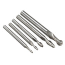 R1.5-5 Straight Shank 2 Flute End Mills R1.5/R2/R3/R4/R5 Milling Cutter Bit Tool