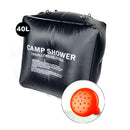 Shower Bag 40L for Camping Portable Solar F2N9